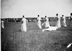 Säcklöpning, I 12 Skillingaryd.Tävlingar i samband med midsommarfirande.
