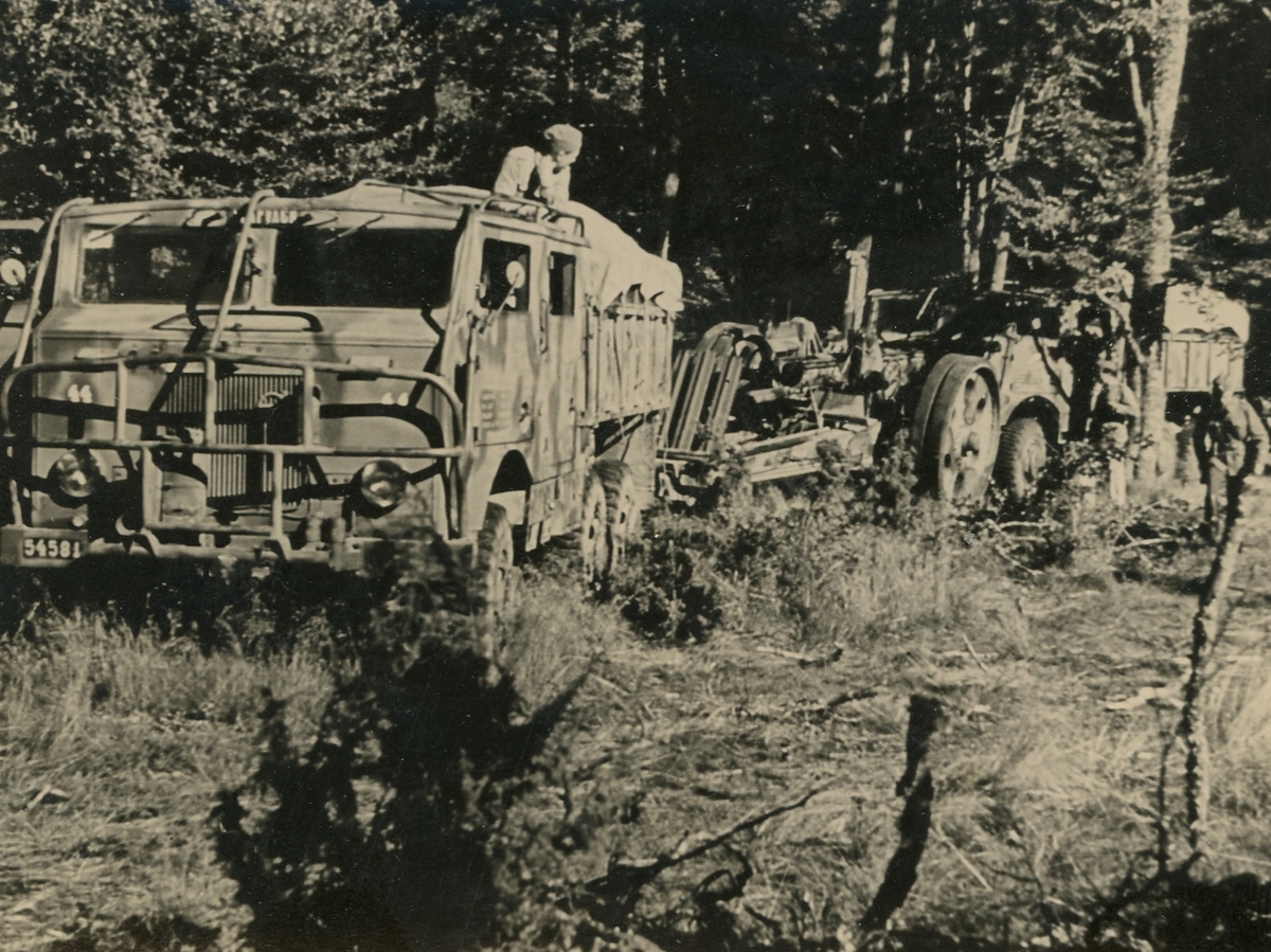 15,2 cm kustartilleripjäs m/37. Gruppering