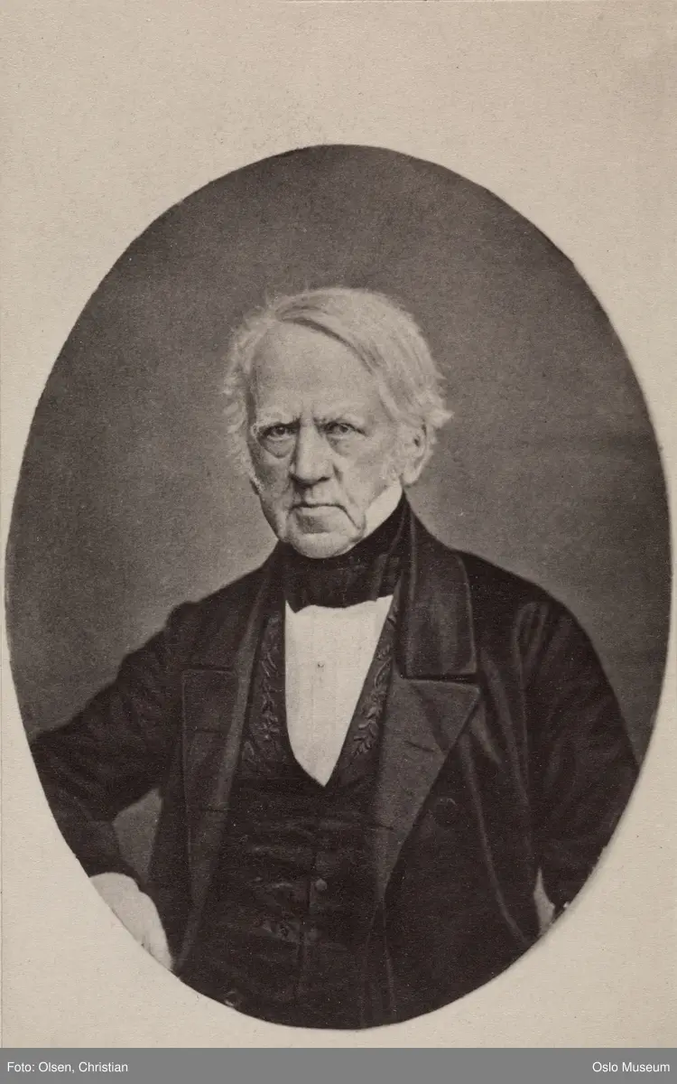portrett, mann, bankier, stortingsmann, brystbilde
