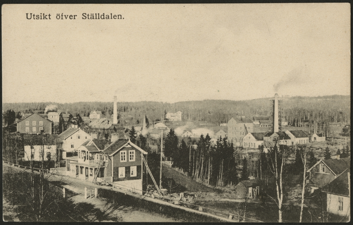 Vy över Ställdalen.