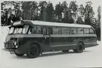 En leveransklar Trafikaktiebolaget Grängesberg - Oxelösunds Järnvägar, TGOJ buss.