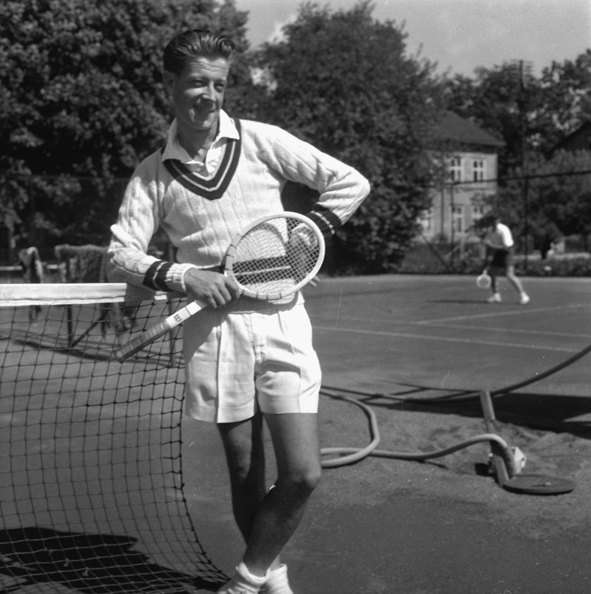 Californisk tennismästare.
5 augusti 1958.