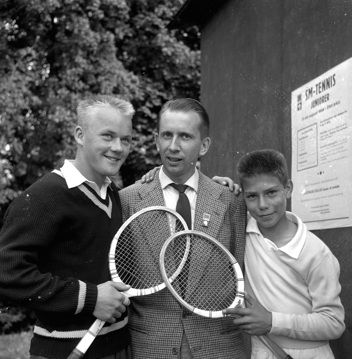 JSM i tennis.
18 augusti 1958.