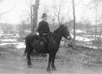 Henrik André, son till hemmansägaren i Flintstorp, Anders Andersson och dennes maka Augusta, född Ekholm. Makarnas barn antog efternamnet André. Bild från omkring 1920.