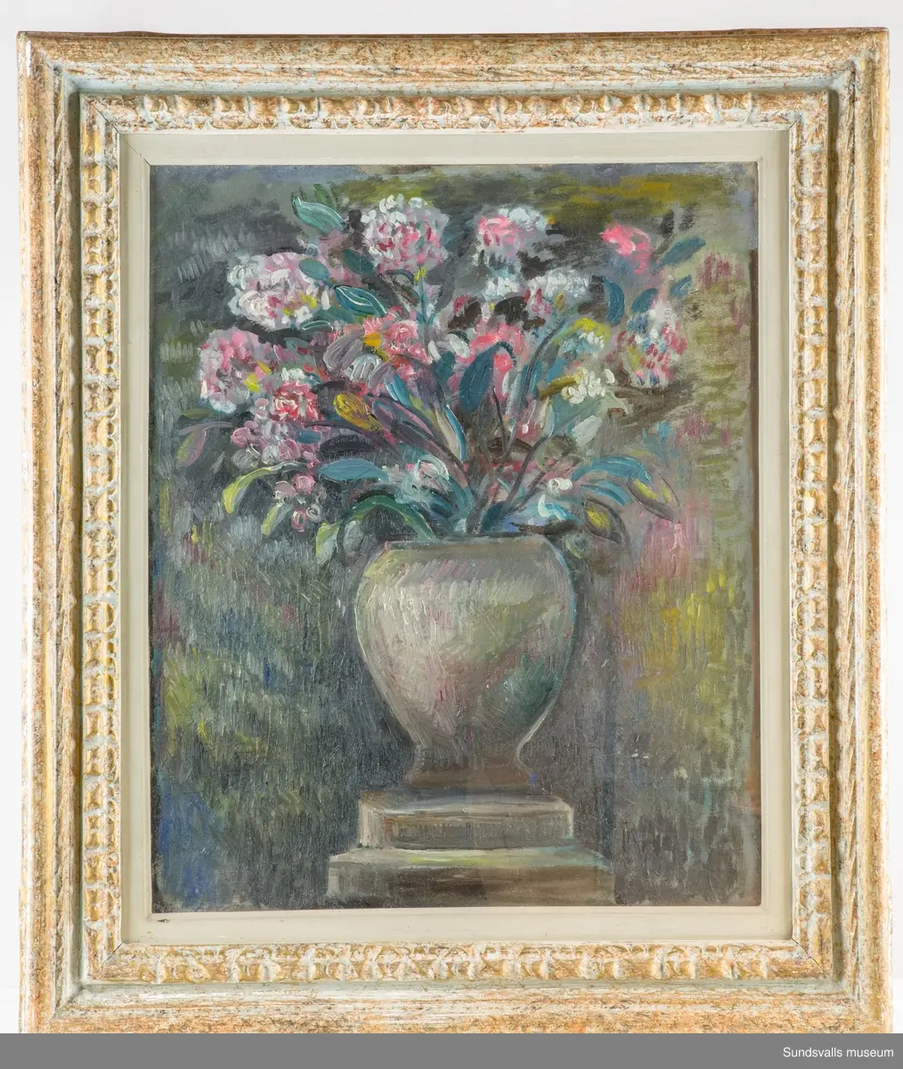 Blomsterstilleben [Oljemålning]