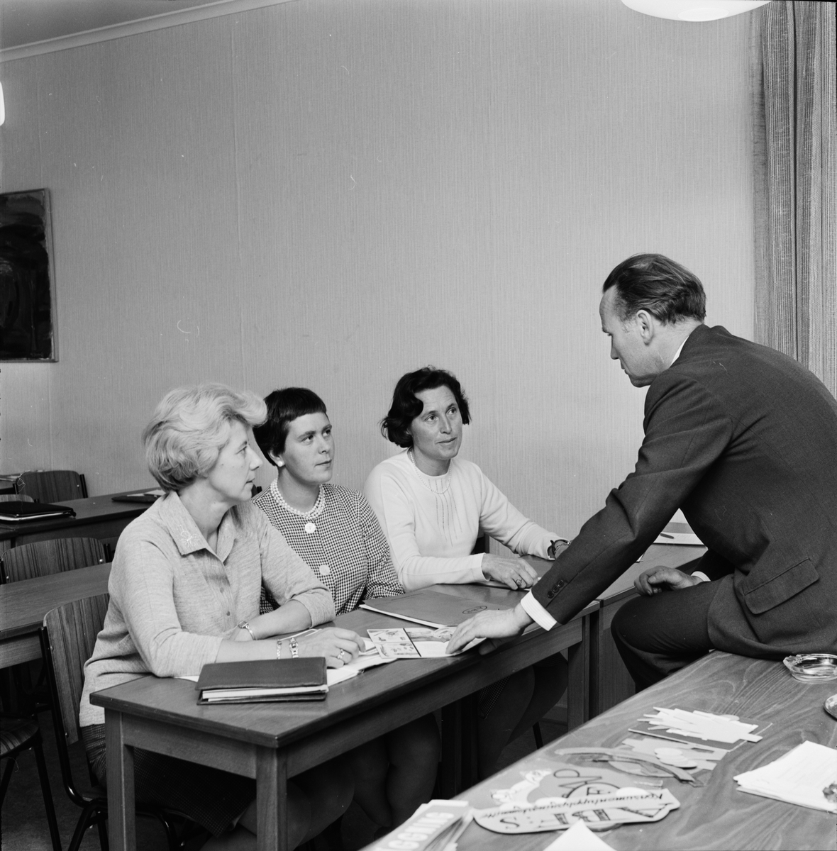 ABF - "konsumentupplysnings och pedagogikkurs", Uppsala 1965