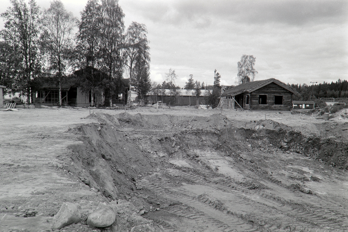 Koppang, Stor-Elvdal, utgraving av tomt.