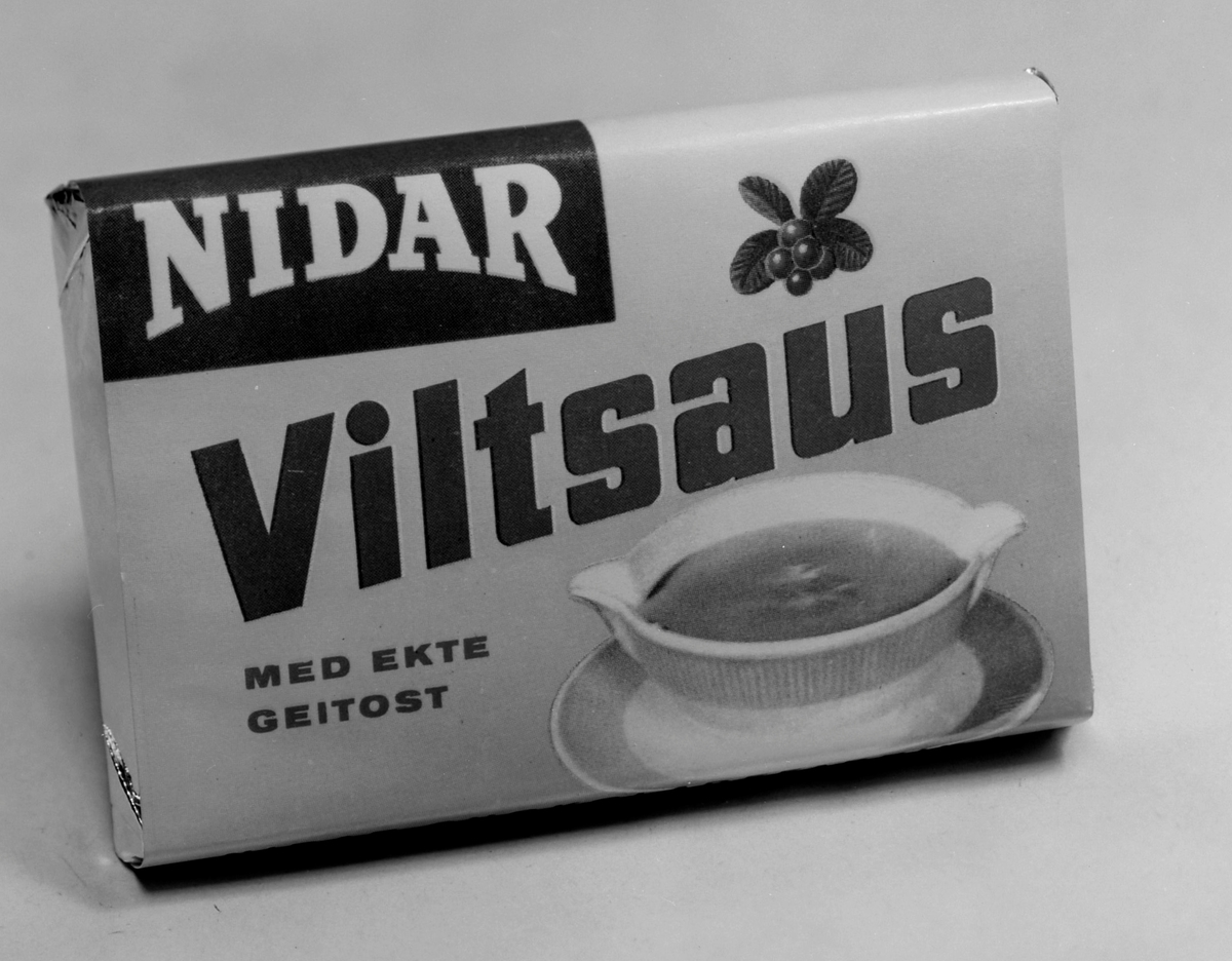 Viltsaus fra Nidar Chokoladefabrik A/S