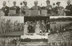 Lottornas Riksmöte i Helsingborg 28.-30. juni 1939, bildmontage,