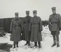 Inspektion av kolugn i Othem på Gotland, april 1940.