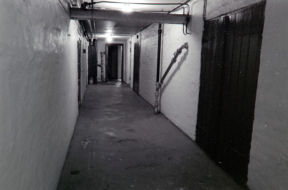 HAMAR KATEDRALSKOLE. GANG, KJELLER