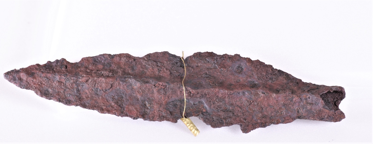 Spydspiss i jern fra eldre jernalder