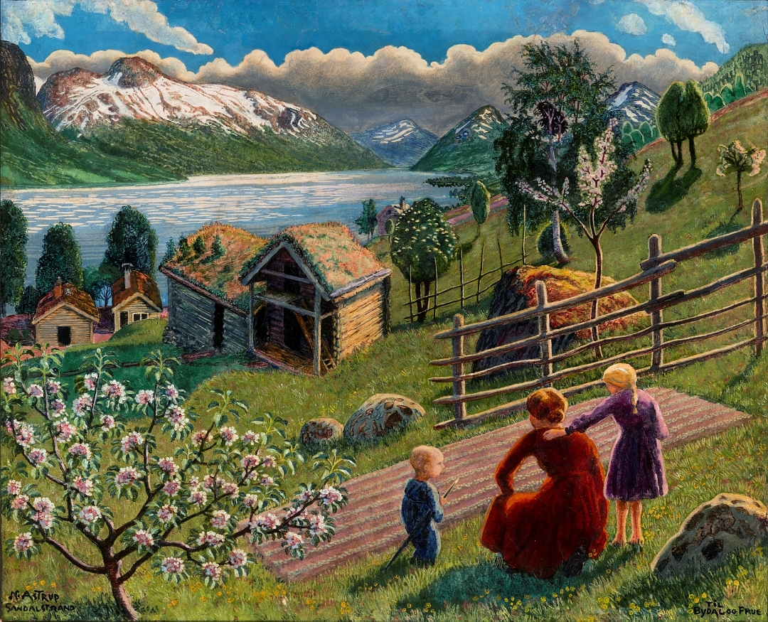 Sandalstrand [Maleri]