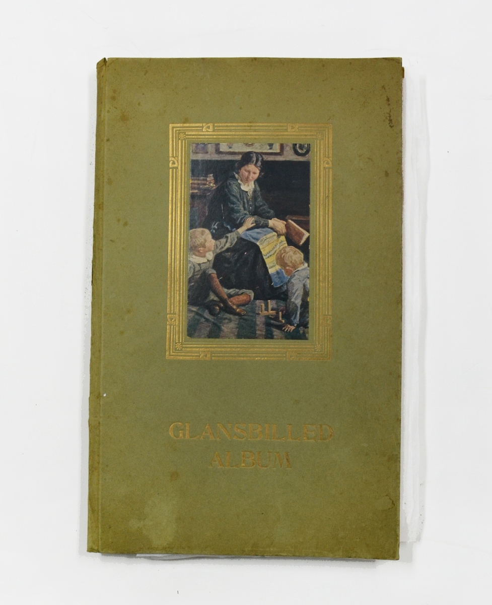 Glansbildealbum antagelig fra 1920-tallet eller noe senere