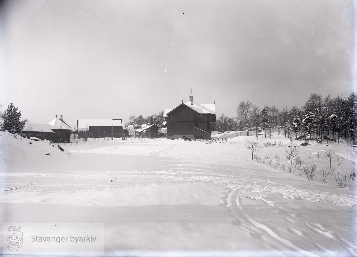 Skipsreder Sigval Bergesens landsted i Ramsvig