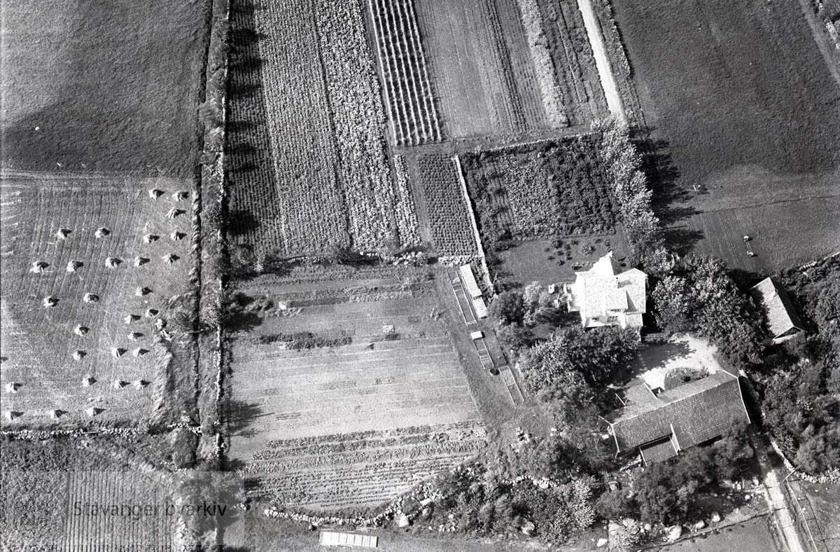 Gausel. Mot vest..."Frøystad". Statens Forsøksskole.