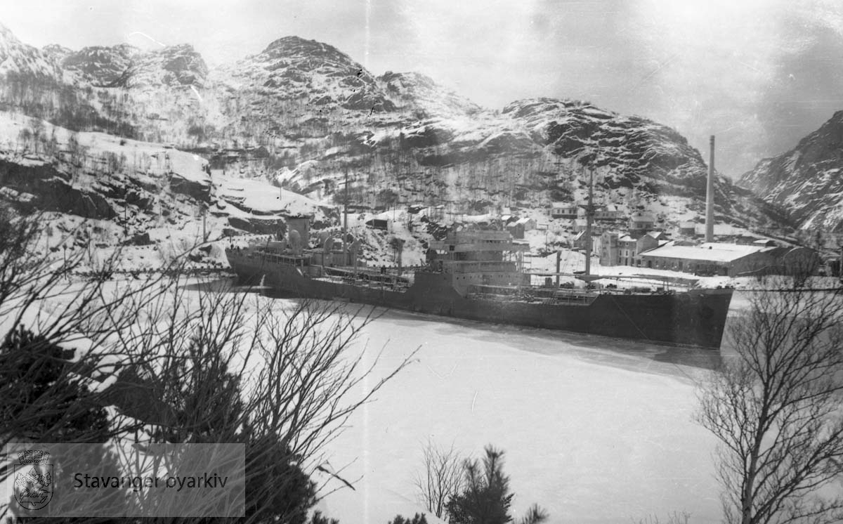 Fra Altmark-affæren i Jøssingfjord februar 1940..