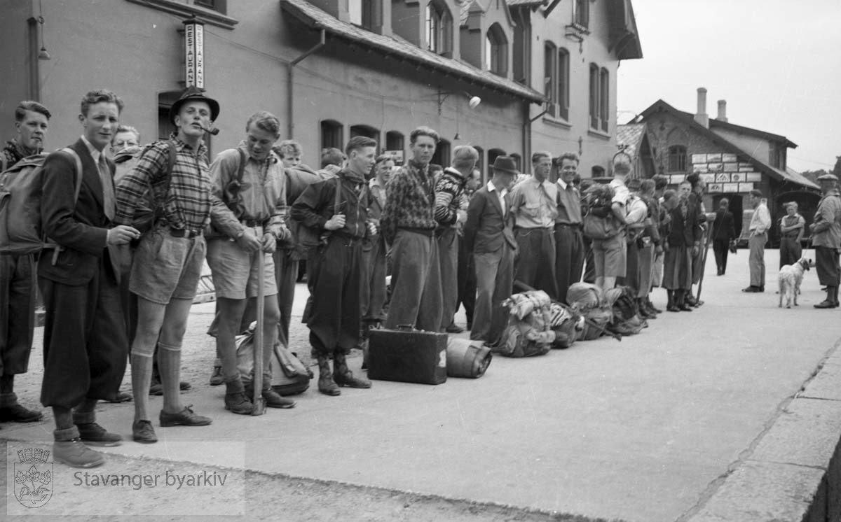 Arbeidstjenesten til Flassamyr sommeren 1940