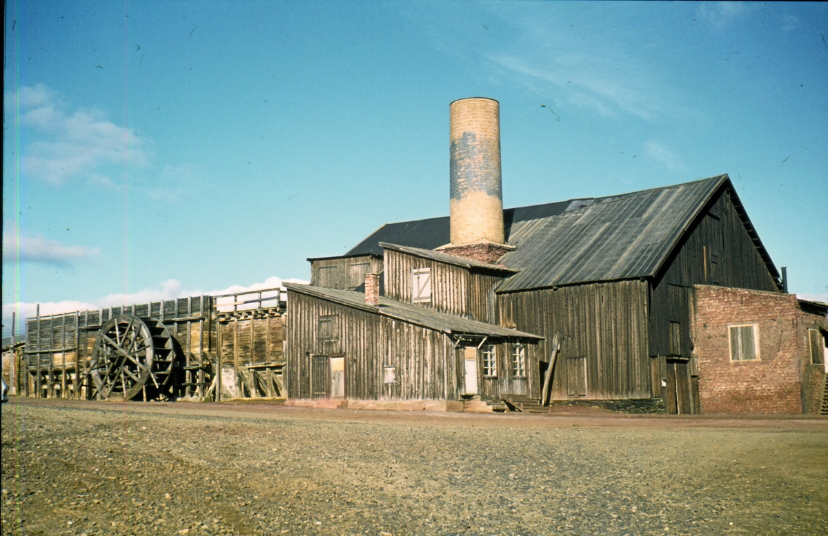 Smeltehytta på Røros sett fra Malmplassen