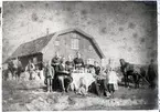 Familjen Didriksson vid Kristineberg på 1870-talet