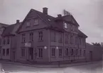 Ronneby telefonnät och stationer omkr. 1900. Telegraf och telefonstationen.