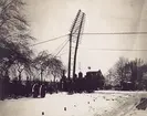 Från snöstormen i Göteborg den 15/2 1904.