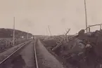 Linjeraset vid ll distr. Okt. 1921.