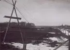 Linjeraset vid ll distriktet. Okt. 1921.