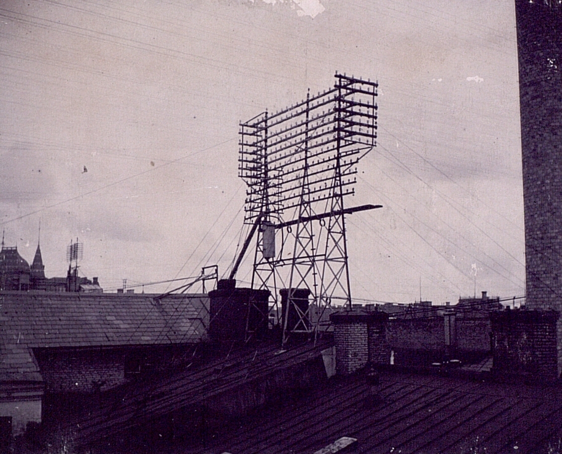 Telefongaljar i Göteborg omkring 1890.