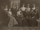 Landstelefonister i Malmö 1910.
