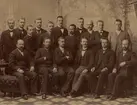 1894. Övre f.v. Klingenstjerna, Holmström, Egnér, Bennet,. Olin, Fredriksson, Halseth, Ekeberg, Ström, Lennman, Bruhn. Undre f.v  Ericsson, Lönnqvist, Johansson, Bulke, Vibring, Larsson.