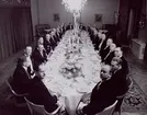 Nordiska telegraf-konferensen 1936. Middag å Grand Hotell. Skänkt av G. Wold.