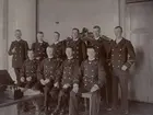 Gruppbild från Stockholms telegrafstation år 1895. Fotot taget av 