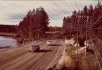 Sollefteå 1968. Linjearbete.