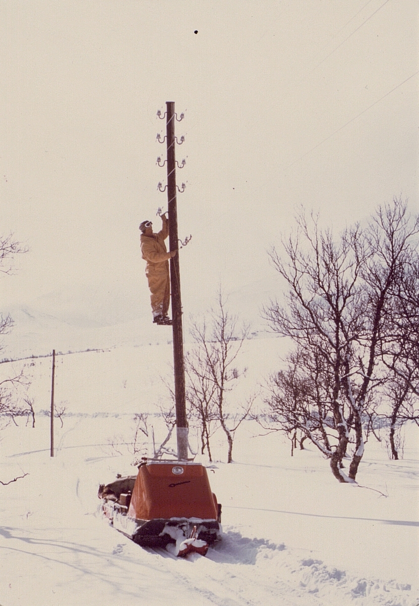 Handöl - Sylarna 1968. Linjearbete.