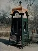 Telefonkiosk på Skansen. Efter restaurering år 1971.