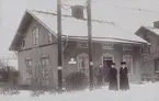 Vykort. Vingåker Telefonstation 1913.