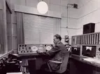 Radiostation. Göteborgs Kustradio 1948. Rtgt. Leif Henriksson.