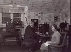 En av Sveriges första radioamatörer, apotekare John Karlsson, Göteborg, 1923.