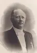 Karl Frans Axel Palmborg, telegrafkommissarie i Ystad. 1.10.1902 - 31..12.1920. Född 26.9.1861.