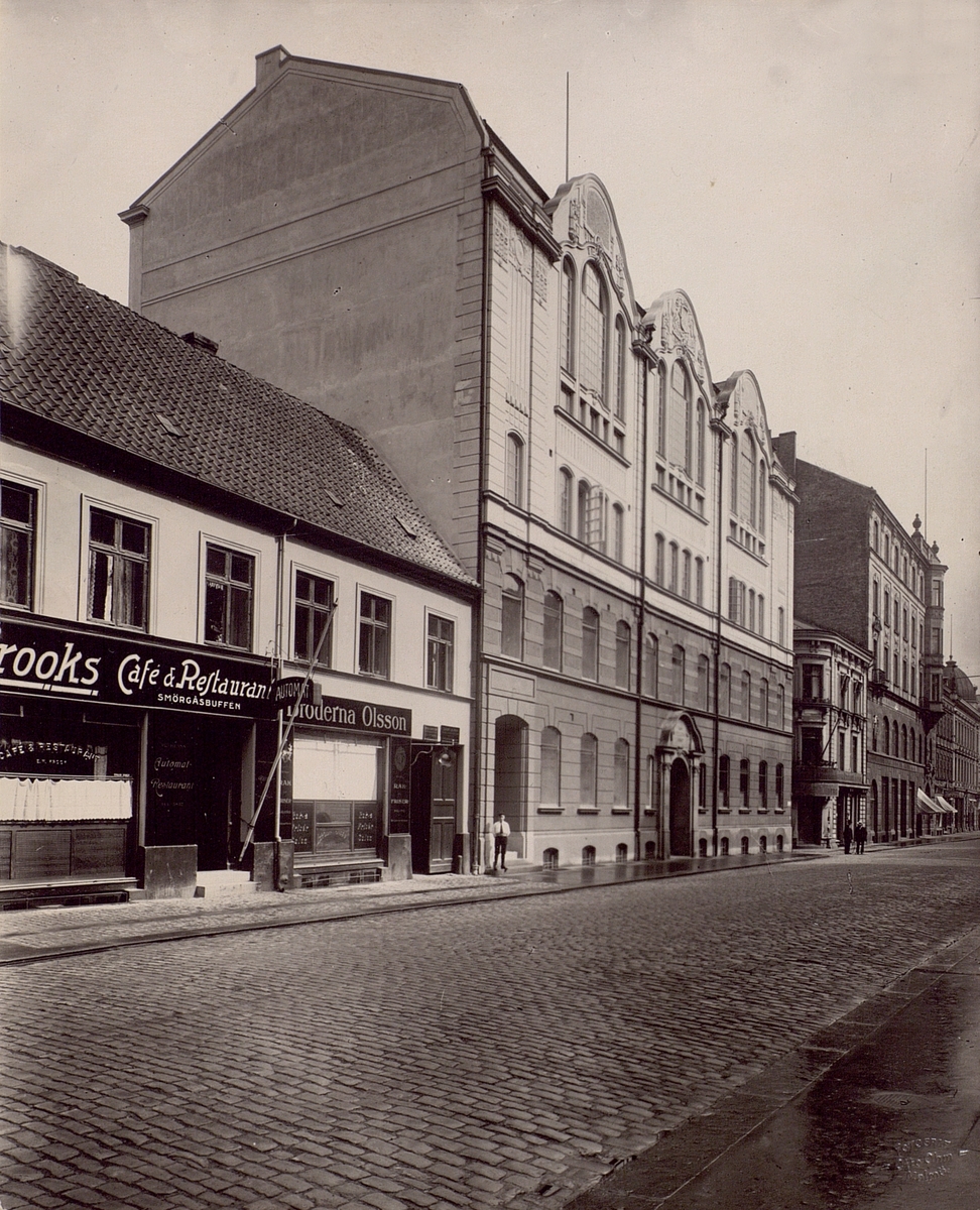Malmö telegraf- och telefonstation. Adelsgatan. 1919-1924.