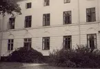 Drottningholms telefonstationn. År 1944. Exteriör.