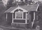 Nämdö telefonstation. År 1940. Exteriör.