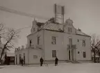 Göteborg telefonstation Västra Hamngatan år 1906. Exteriör.