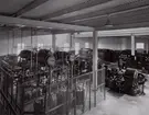 Varberg. Högfrekvensställverket vid radiotelegrafstationen 1930.