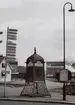 Telefonkiosk, år 1901. Värtahamnen 1960.