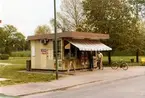 Kiosken vid Gamla vägen. Byggmästaren var Bertil Danielsson.