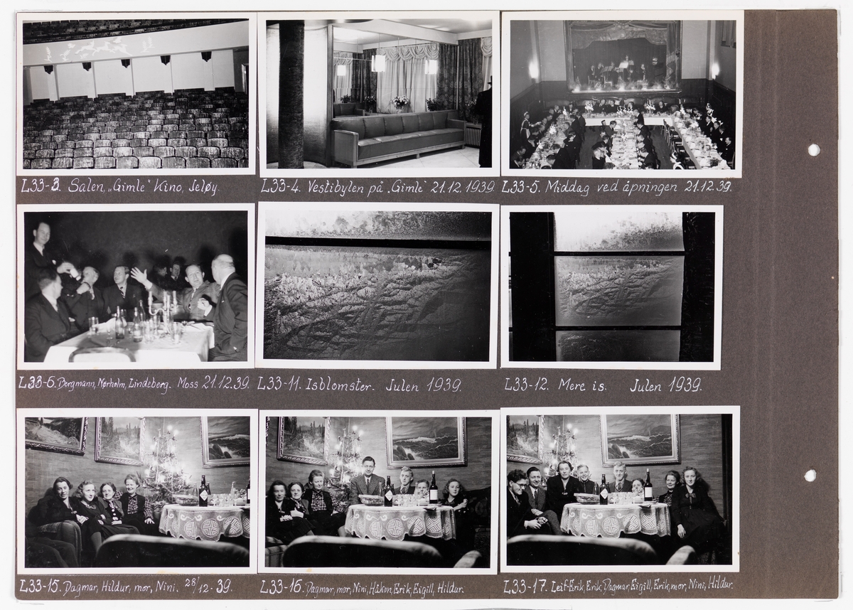 Adolf Bechs fotoalbum fra 1939-1940. Bech var kontorsjef ved transportkontoret i generaldirektoratet for Norges Statsbaner. 

Enkeltbilder fra albumet er publisert på reg.nr. UHB-105-0002 - UHB-105-0141.