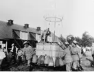 Ballongkorg, kulballong m/1930. Flyttas till uppstigningsplatsen. A 6.