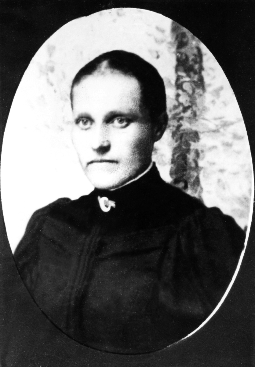 Portrett av Else Marie Abelsen, født Fredriksdtr., i 1865